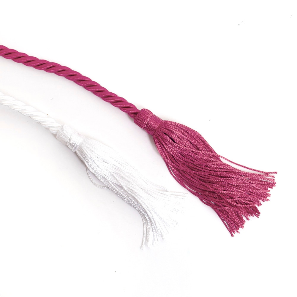 Ducks Spirit, Josten's, Honor Cord, Grad, Double Cord, 345111, Maroon/White